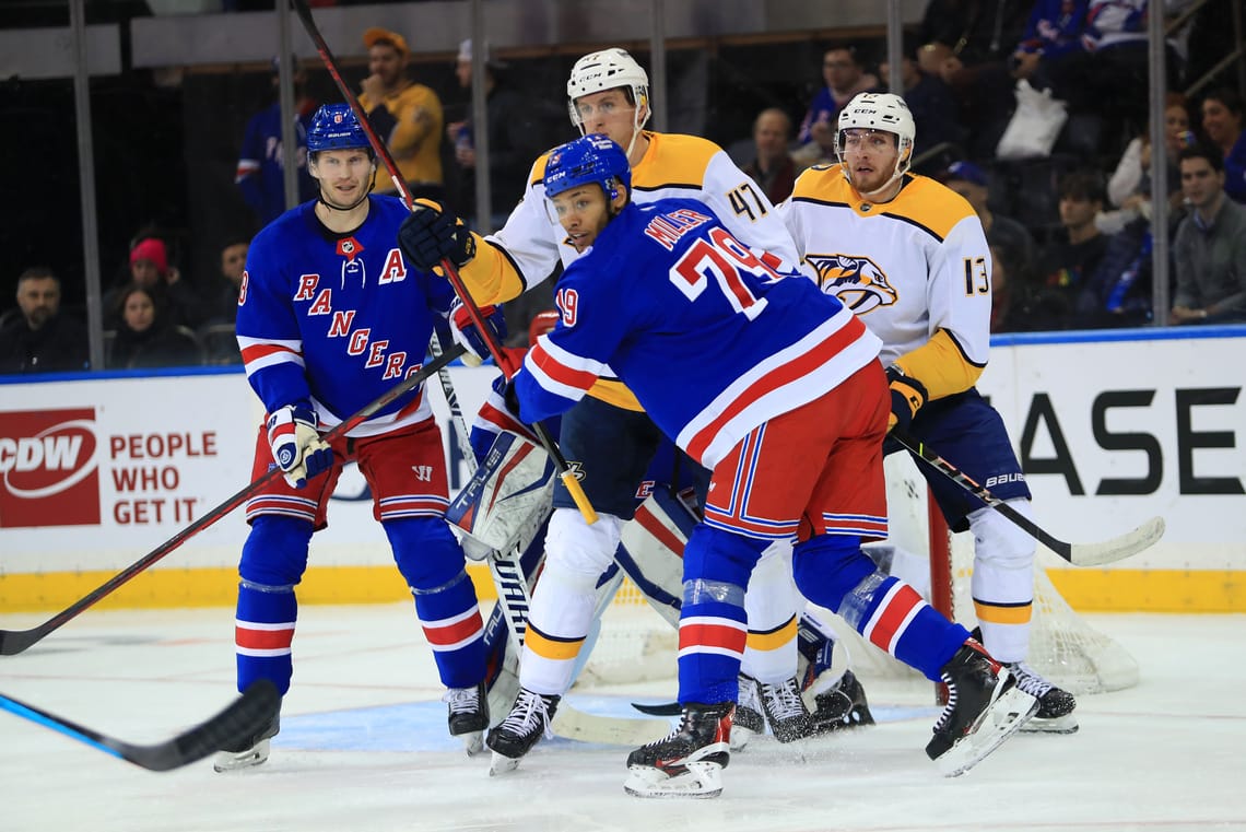 Rangers Look To Keep Rolling Take On Predators Forever Blueshirts A Site For New York 