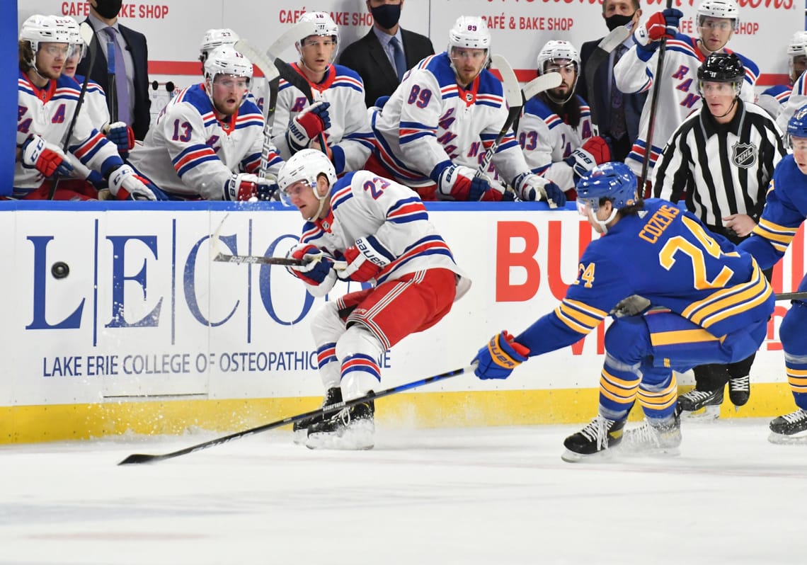 New York Rangers Face Tage Thompson And Sabres For First Time This Season Forever Blueshirts 