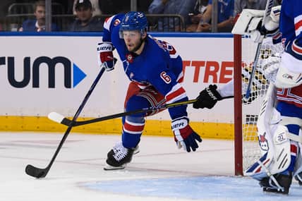 Rangers options to replace Erik Gustafsson in lineup, on roster