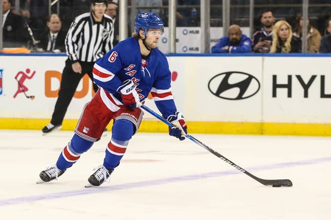 NHL: Columbus Blue Jackets at New York Rangers