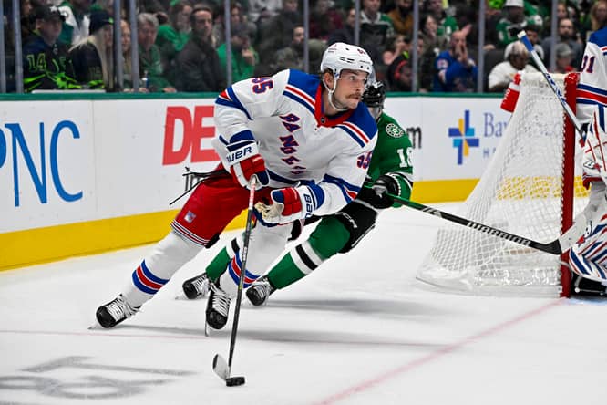 NHL: New York Rangers at Dallas Stars