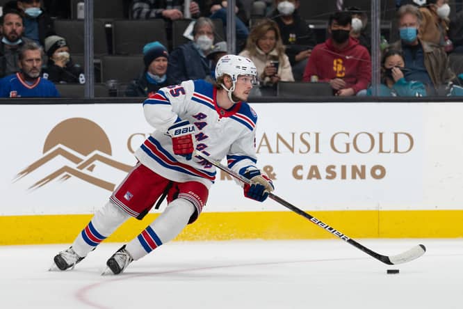 NHL: New York Rangers at San Jose Sharks