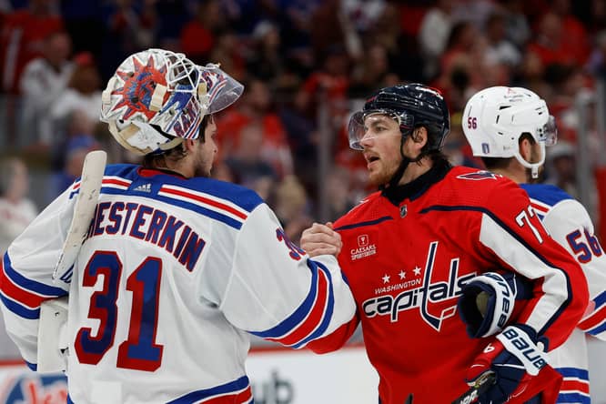 NHL: Stanley Cup Playoffs-New York Rangers at Washington Capitals