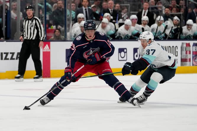 NHL: Seattle Kraken at Columbus Blue Jackets