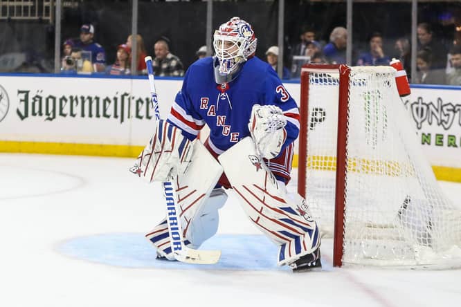 NHL: Washington Capitals at New York Rangers