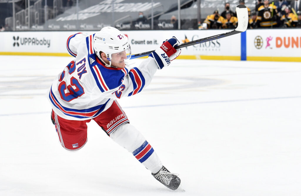 Rangers D Adam Fox joins Brian Leetch in NY sports lure in Game 4 win vs.  Hurricanes