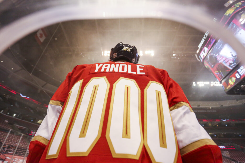 Florida Panthers and the NHL celebrate Keith Yandle's 1000th game 