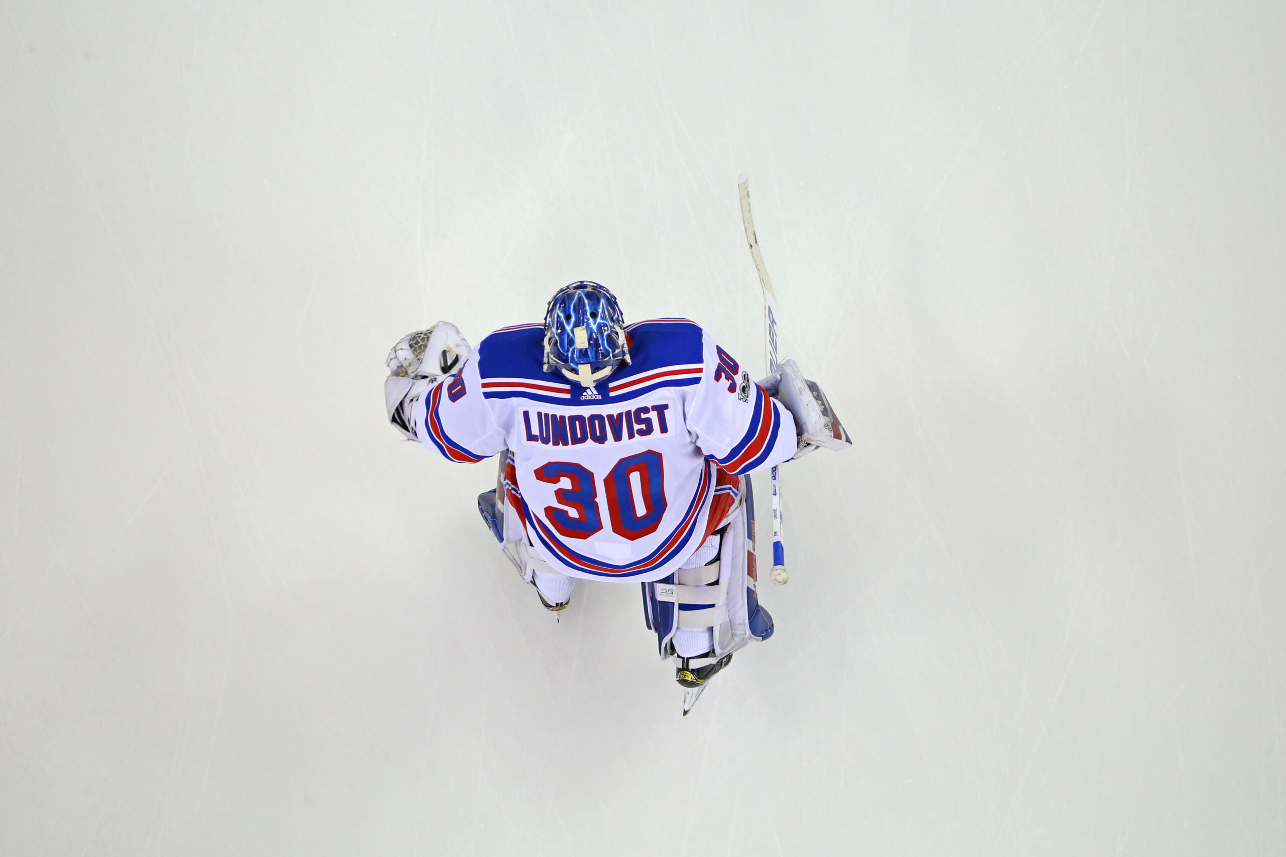 New York Rangers - #Repost #NYR Henrik Lundqvist ・・・ Back in