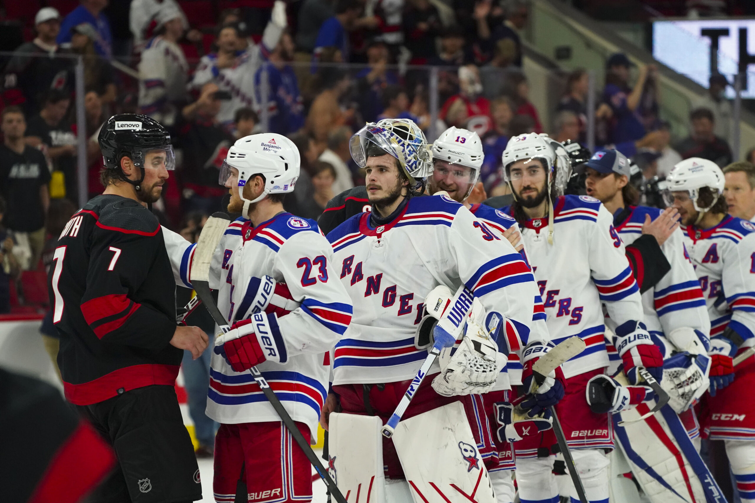 New York Rangers on X: Proudly commemorating our first-ever #NYR Hispanic  Heritage Night. #NoQuitInNY