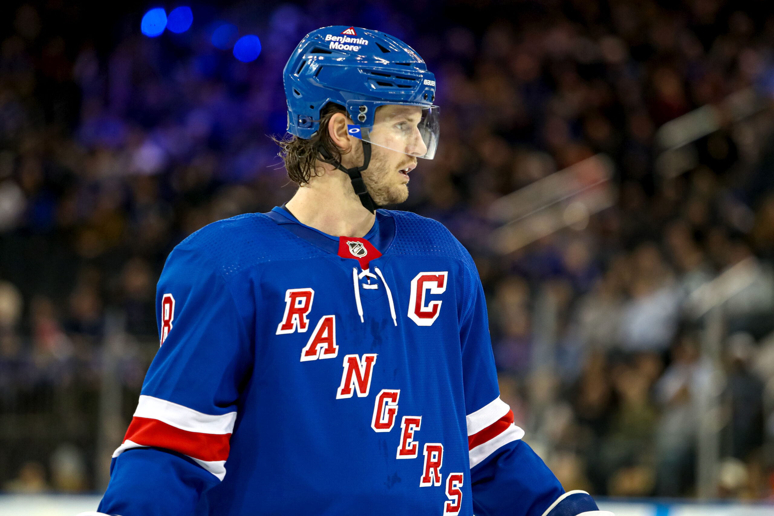 New York Rangers Jacob Trouba During The 2022 Stanley Cup Play Offs Au –  Great Shot LLC