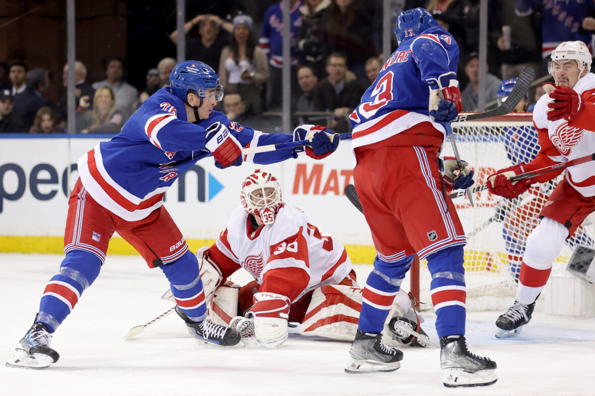 New York Rangers Rally To Take Down Red Wings 3-2 - Forever Blueshirts ...