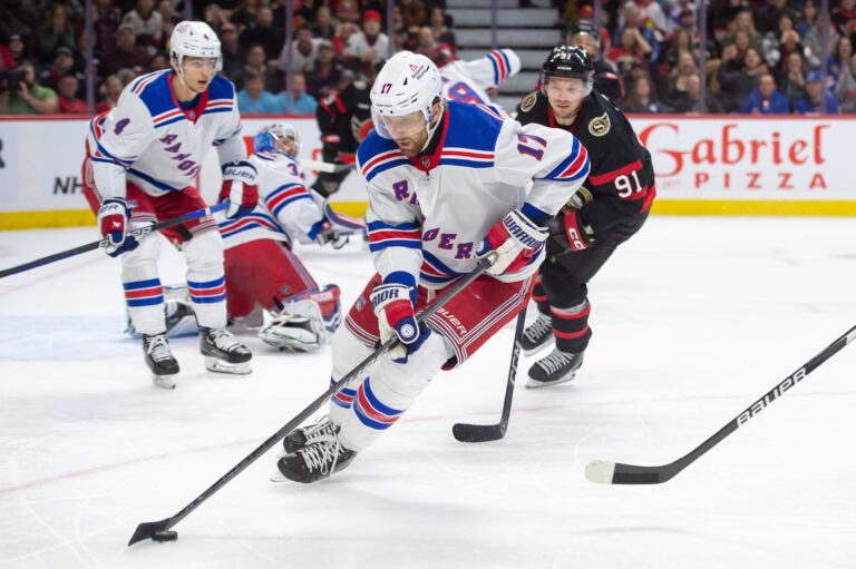 NHL: New York Rangers at Ottawa Senators