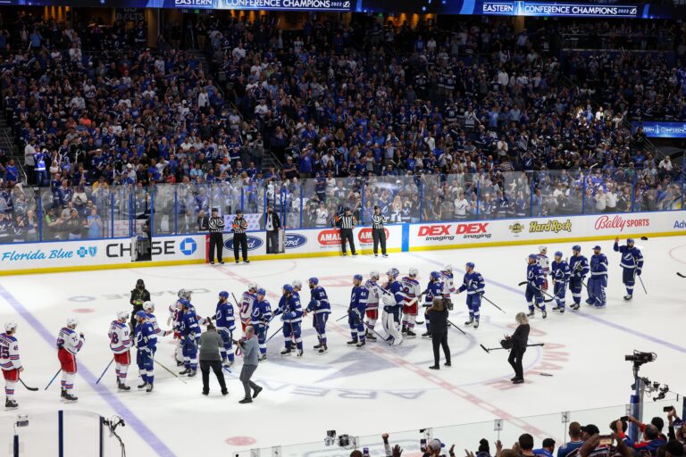 NHL: Stanley Cup Playoffs-New York Rangers at Tampa Bay Lightning