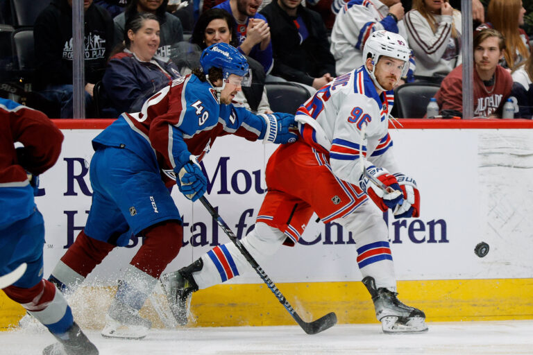 NHL: New York Rangers at Colorado Avalanche