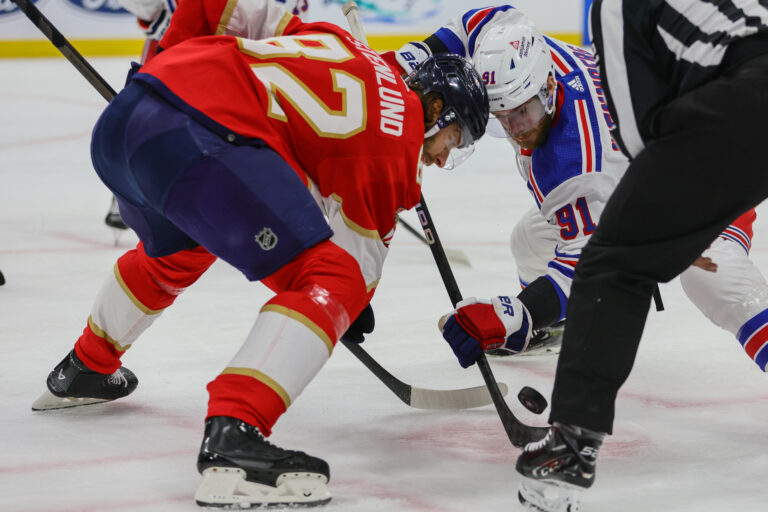 NHL: Stanley Cup Playoffs-New York Rangers at Florida Panthers