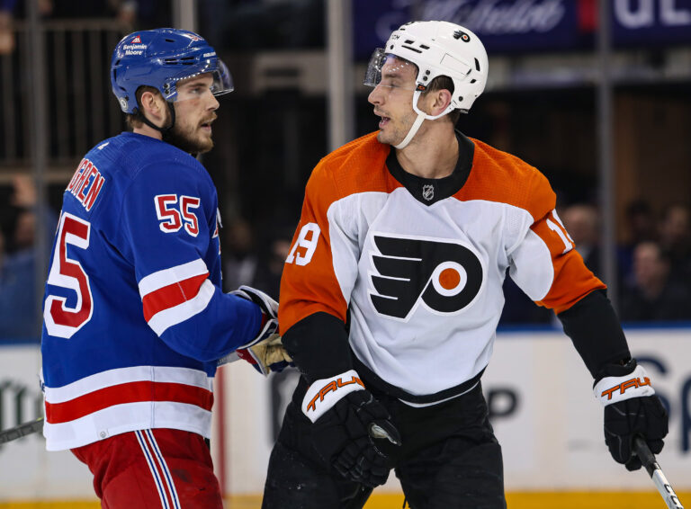 NHL: Philadelphia Flyers at New York Rangers