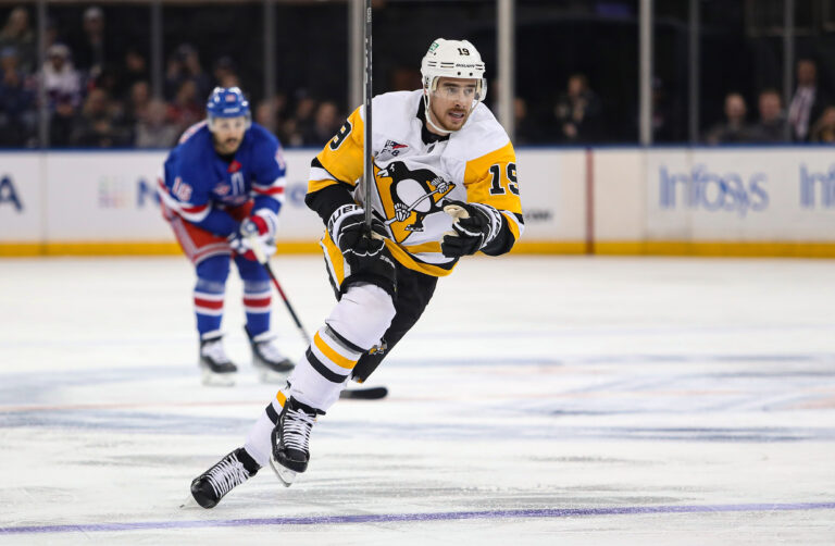 NHL: Pittsburgh Penguins at New York Rangers