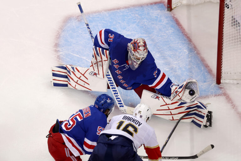 NHL: Stanley Cup Playoffs-Florida Panthers at New York Rangers