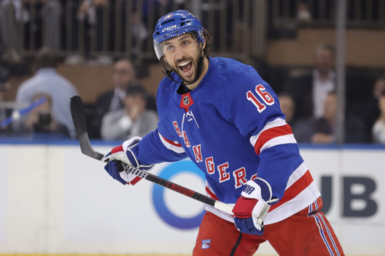 NHL: Stanley Cup Playoffs-Carolina Hurricanes at New York Rangers