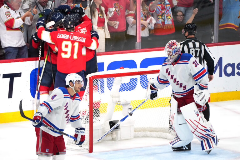 NHL: Stanley Cup Playoffs-New York Rangers at Florida Panthers