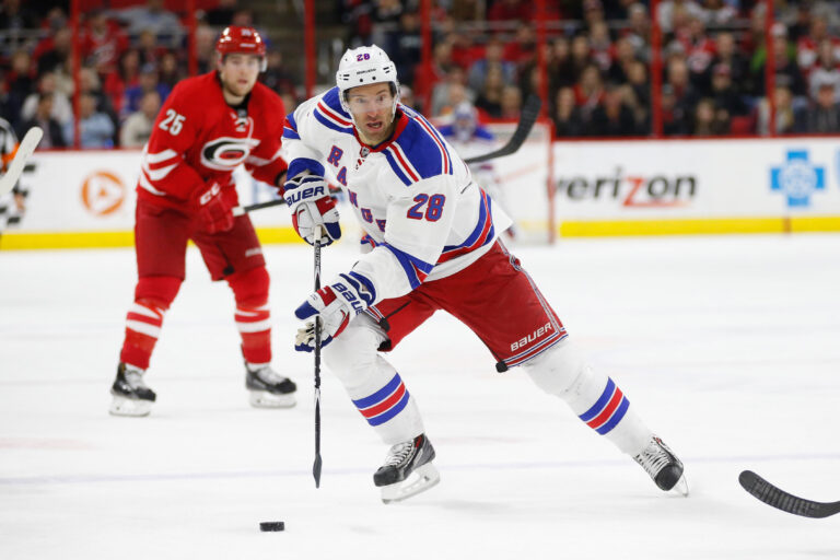 NHL: New York Rangers at Carolina Hurricanes