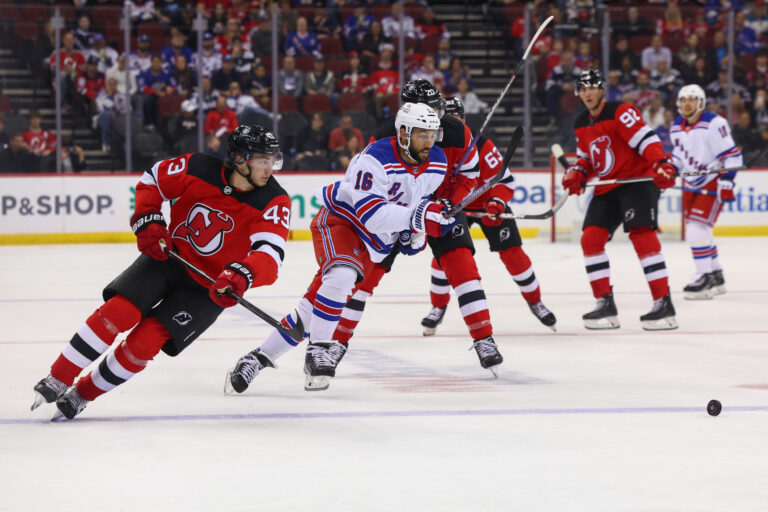 NHL: Preseason-New York Rangers at New Jersey Devils