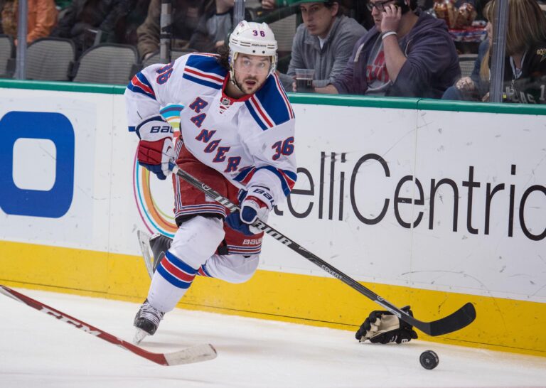 NHL: New York Rangers at Dallas Stars