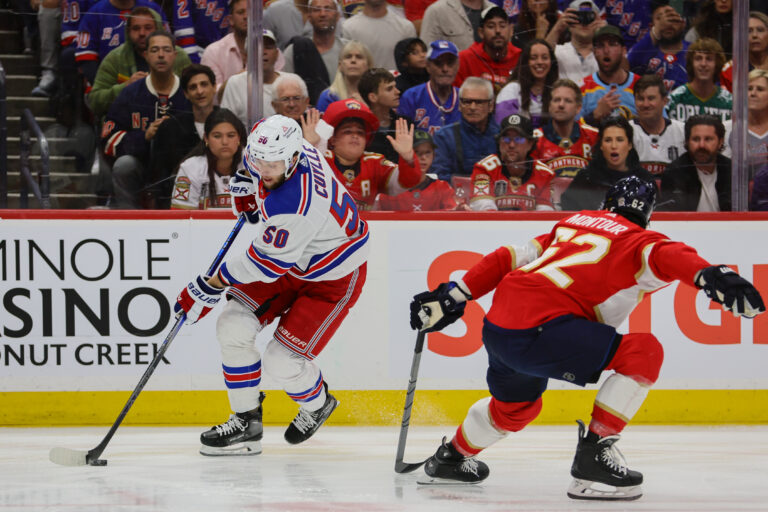 NHL: Stanley Cup Playoffs-New York Rangers at Florida Panthers