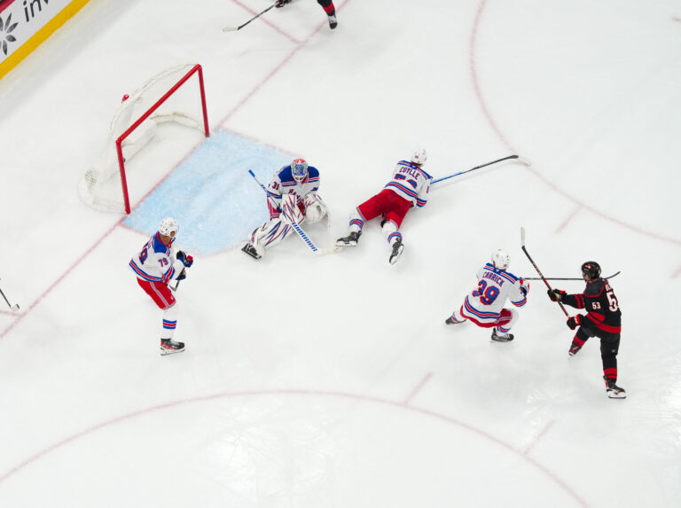 NHL: New York Rangers at Carolina Hurricanes