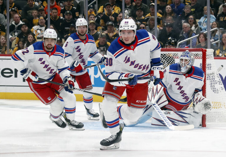 NHL: New York Rangers at Pittsburgh Penguins