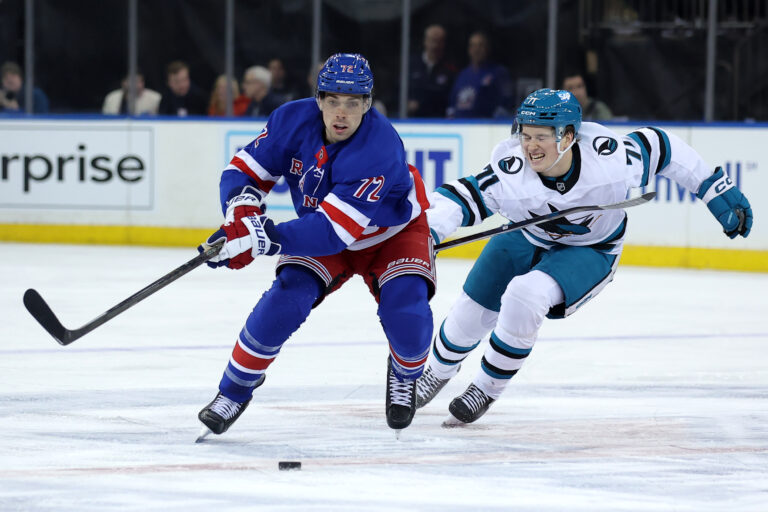 NHL: San Jose Sharks at New York Rangers