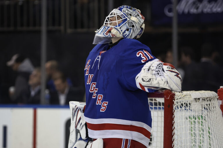 NHL: Winnipeg Jets at New York Rangers