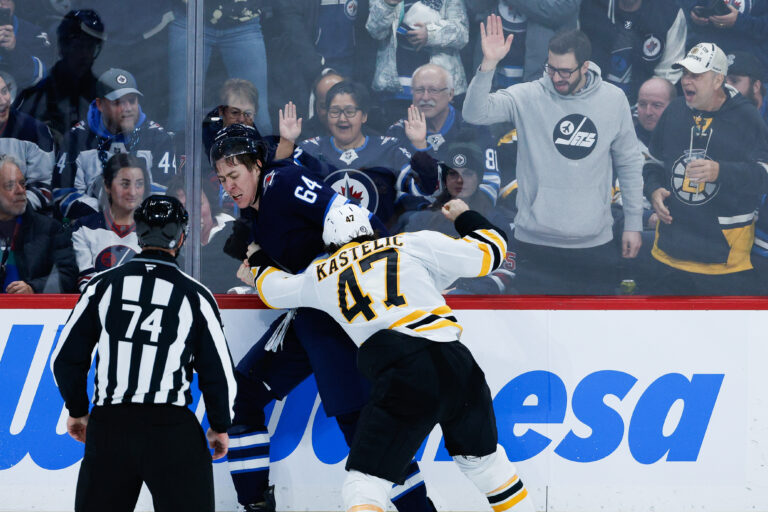 NHL: Boston Bruins at Winnipeg Jets