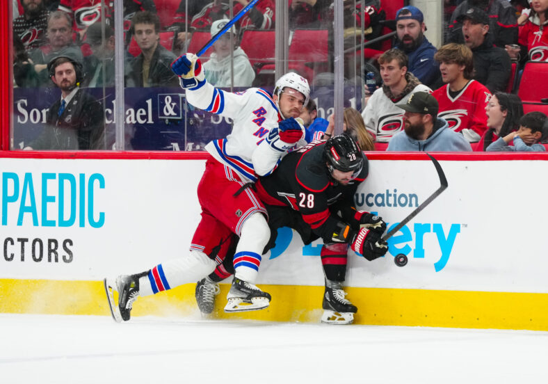 NHL: New York Rangers at Carolina Hurricanes