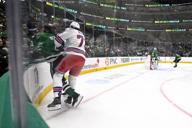 NHL: New York Rangers at Dallas Stars