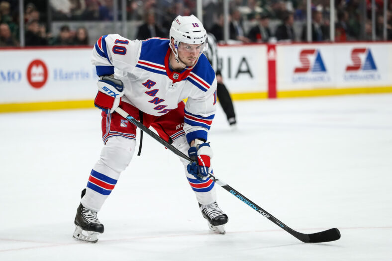 NHL: New York Rangers at Minnesota Wild