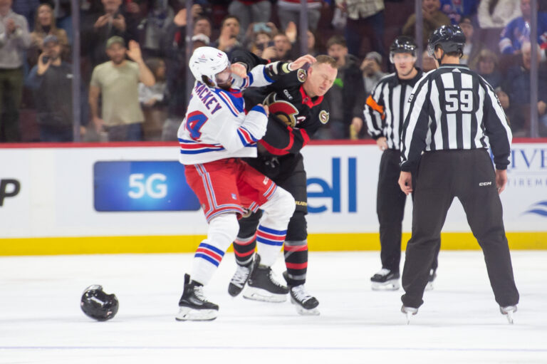 NHL: New York Rangers at Ottawa Senators