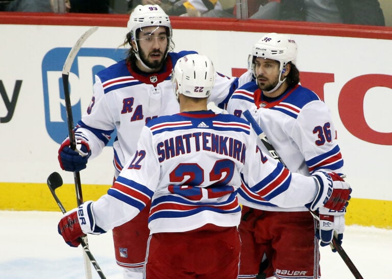 NHL: New York Rangers at Pittsburgh Penguins