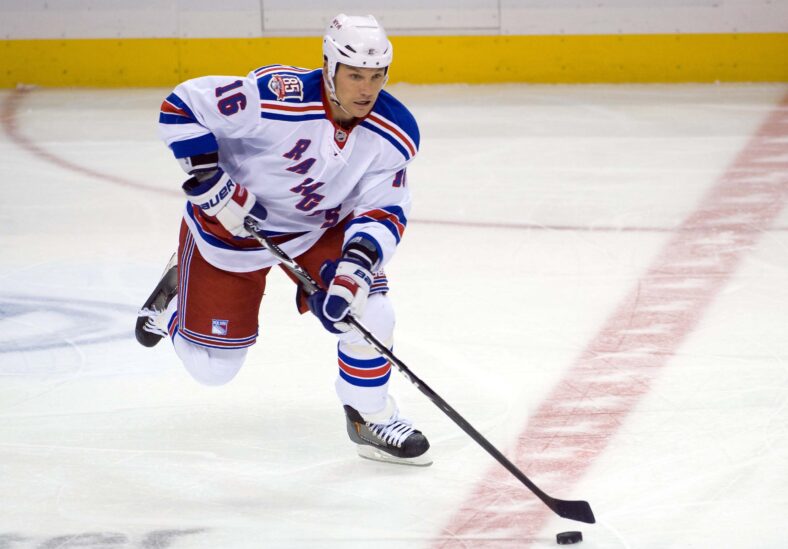 NHL: New York Rangers at St. Louis Blues