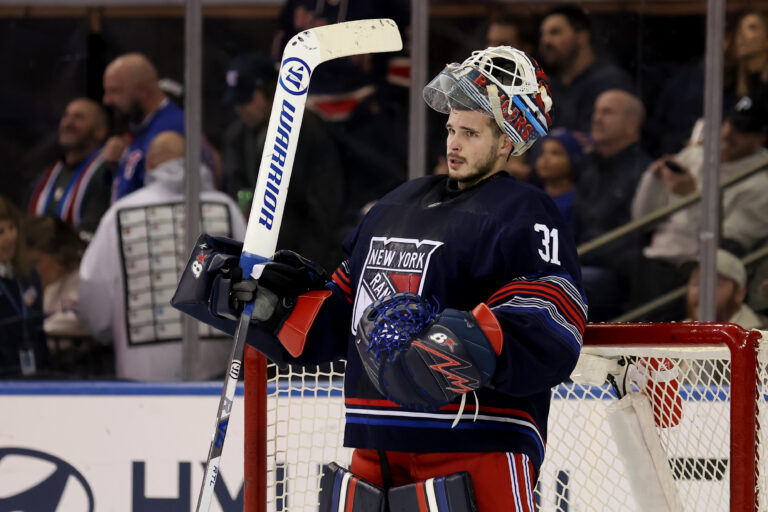 NHL: Pittsburgh Penguins at New York Rangers