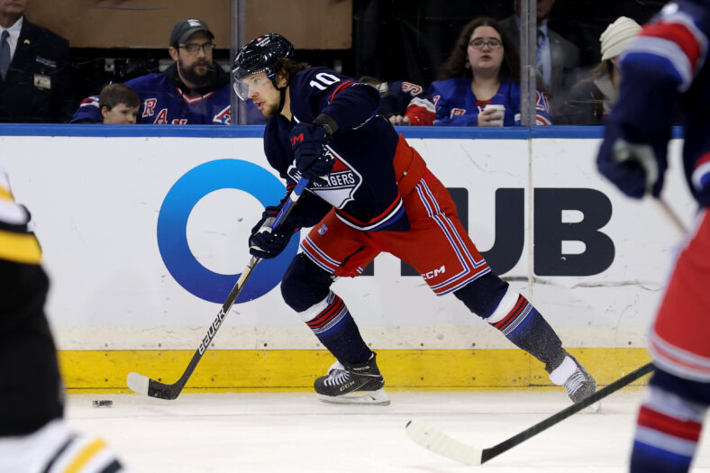 NHL: Pittsburgh Penguins at New York Rangers