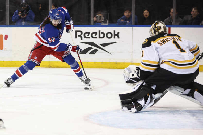 NHL: Boston Bruins at New York Rangers