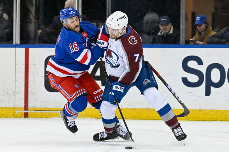 NHL: Colorado Avalanche at New York Rangers