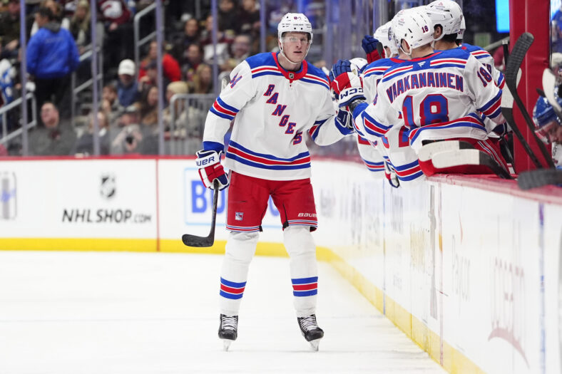 NHL: New York Rangers at Colorado Avalanche