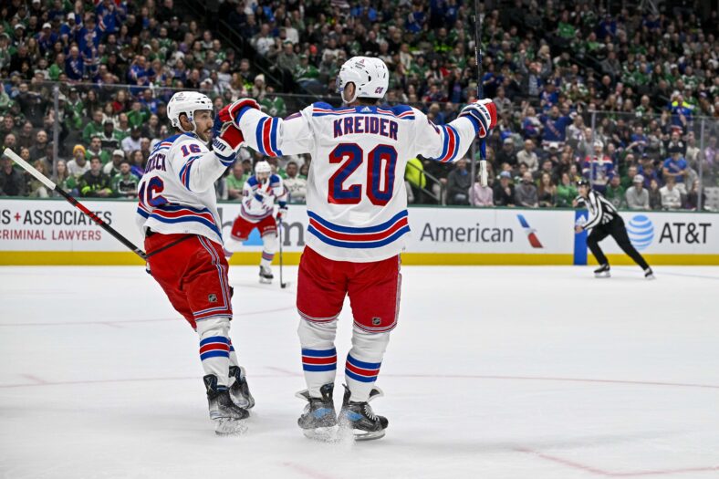 NHL: New York Rangers at Dallas Stars