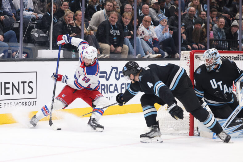 NHL: New York Rangers at Utah