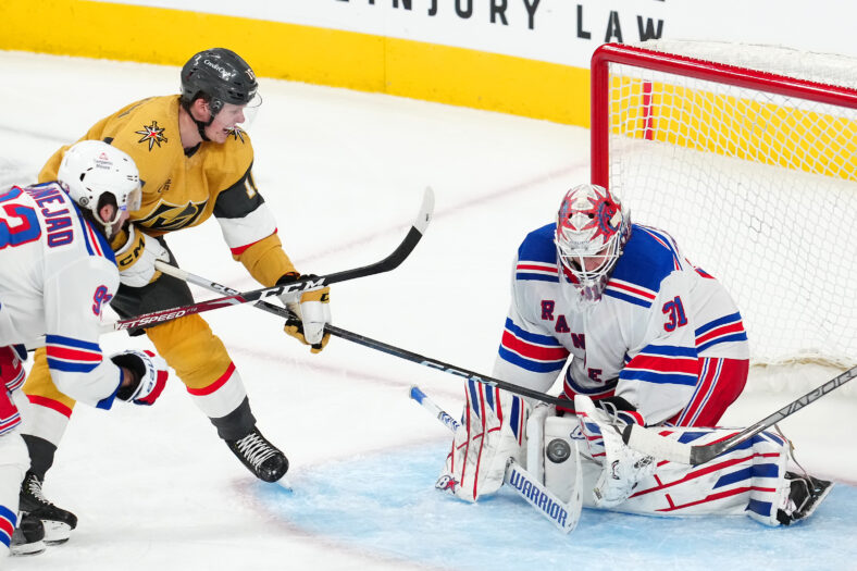 NHL: New York Rangers at Vegas Golden Knights