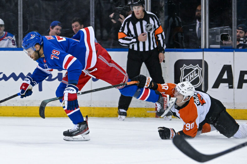 NHL: Philadelphia Flyers at New York Rangers