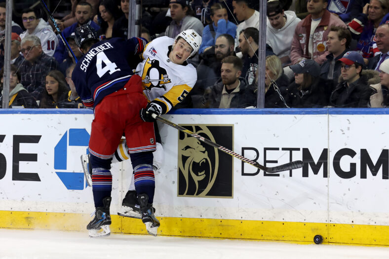 NHL: Pittsburgh Penguins at New York Rangers