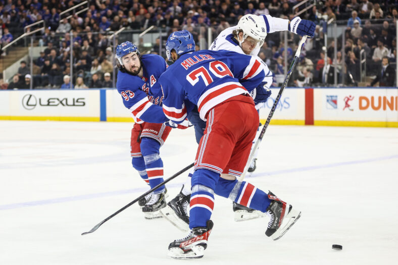 NHL: Toronto Maple Leafs at New York Rangers